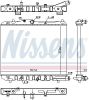Radiator, engine cooling OPEL AGILA B 1.3 D   08-