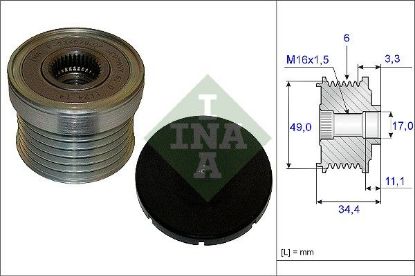 Alternator Freewheel Clutch BMW - 12 31 4 466 273