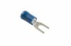 Terminal, electric universal parts kahvel M4 (4.3mm) sinine