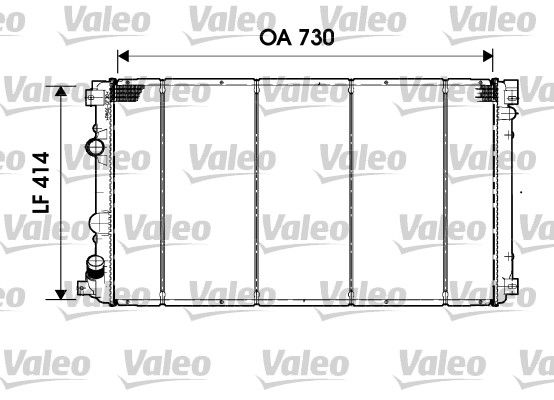 Radiator, engine cooling RENAULT Master