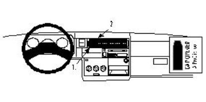Trim Frame VW Transporter 96-99