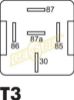 Relay, main current Minirelee 24V 10/20A vahetuv seelikuga