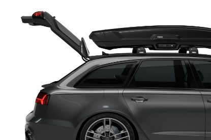 Roof Box (228x88,5x32cm; 380L), Black Metallic