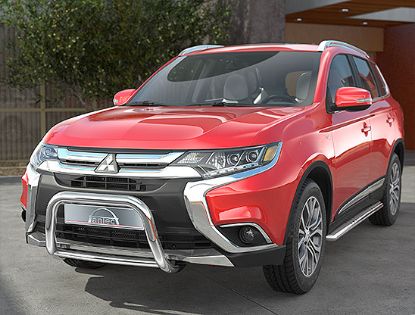 Frontal Protection Bar Mitsubishi Outlander 15- 60mm+42mm