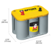 Starter Battery 55Ah 765A 254*175 *200 + - Käivitus/Püsitoide