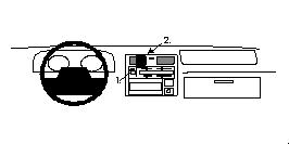 Trim Frame Toyota HiAce/Traveler 96-