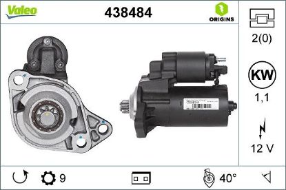 Starter AUDI A3 (8L1) 1.8 T  1996.12->2003.05