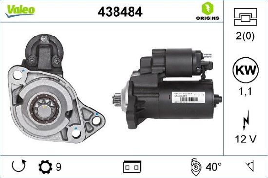 Starter AUDI A3 (8L1) 1.8 T  1996.12->2003.05