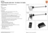 Mounting Set, roof rack TO 8000 Motor Kit 230V, valge