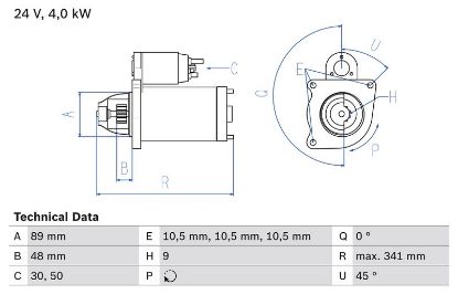 Starter 1128 24 4,0 SCANIA