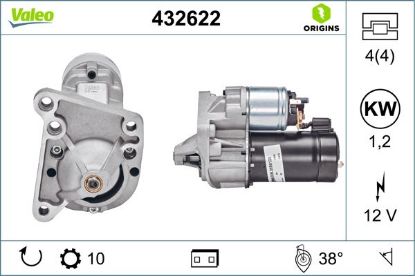 Starter RENAULT Megane 2.0 Petrol/Fuel 12/1996->3/1997