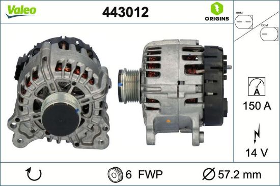 Alternator AUDI A4 3.0 TDI 09.15 ->
