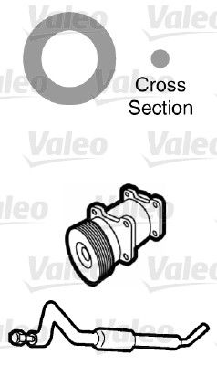 Gasket, coolant pipe RANGE ROVER
