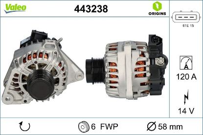 Alternator HYUNDAI i40 CW (VF) 2.0 GDI  2011.07->
