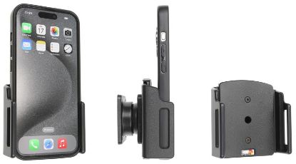 Mobile phone/PDA holder Apple iPhone 15/Pro L:70-83mm P:8-12mm tilt