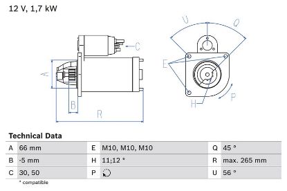 Starter BERLINGO (MF), C4 (LC_), C5