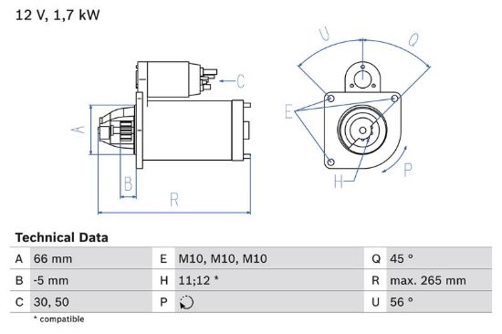 Starter BERLINGO (MF), C4 (LC_), C5
