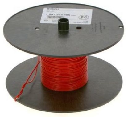 Electric Cable 0,35mm2 50M Punane