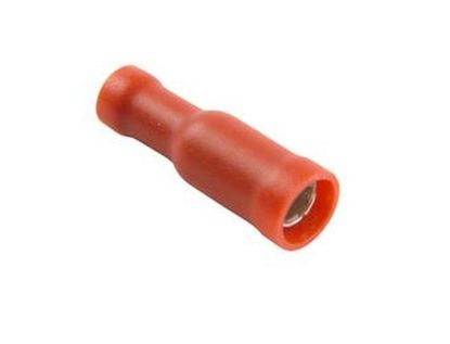 Terminal, electric universal parts ümar 4mm punane 10tk