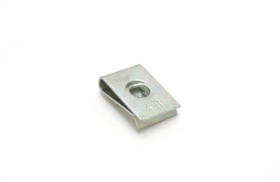 Terminal, electric universal parts klamber, 4,8mm