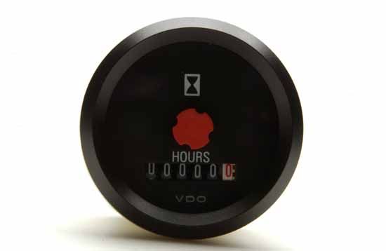 Revolution Counter 24V 52mm ilma minuti seierita