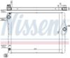 Radiator, engine cooling BMW F10 523I-528I   10-