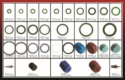 Gasket, coolant pipe A/C tarvikute komplekt Aasia autodele