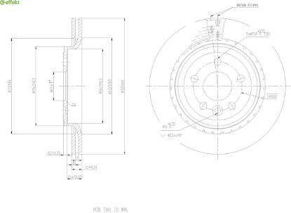 Brake Disc VOLVO - 30736316