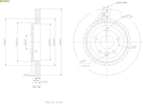 Brake Disc VOLVO - 30736316