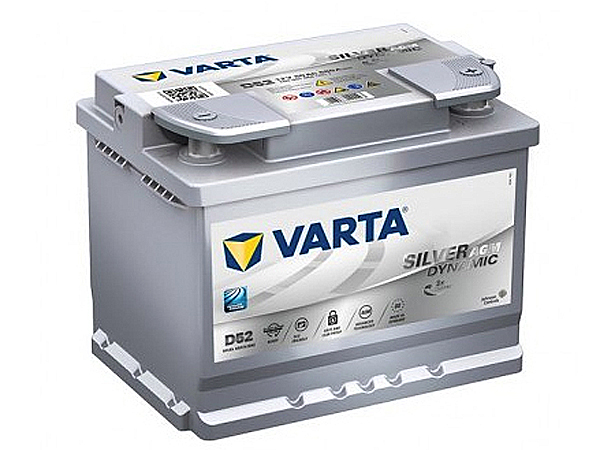 Starter Battery 60Ah 680A 242*175*190 - + SILVER dynamic