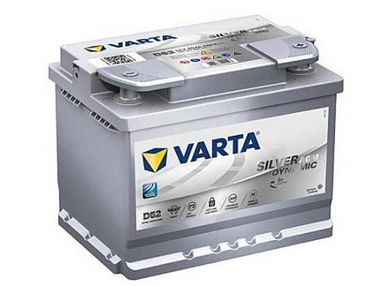 Starter Battery 60Ah 680A 242*175*190 - + SILVER dynamic