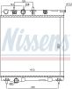 Radiator, engine cooling PEUGEOT 207 1.6I  06-