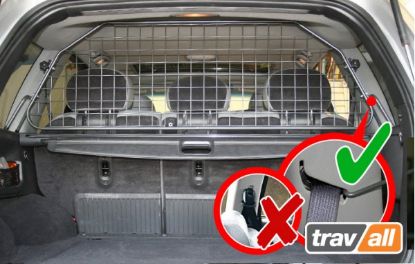 Barrier Mesh, boot-/cargo area JEEP GRAND CHEROKEE (1999-2005)
