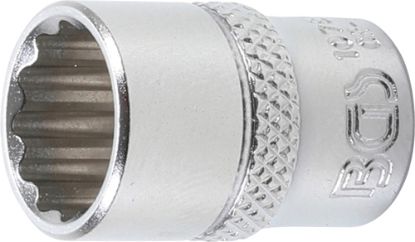 Socket Wrench Insert 1/4" Socket, 12-point, 12 mm