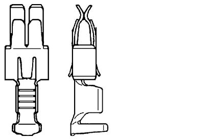 Terminal, electric universal parts DFK3 4,0-6,0mm2 100tk