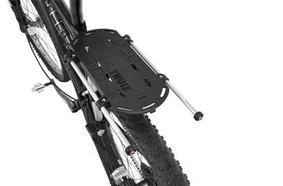 Luggage Rack, trailer hitch carrier Pack 'n Pedal Rail Extender Kit (pikendus)