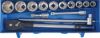 Socket Wrench Set 14-piece Socket Set, 3/4"