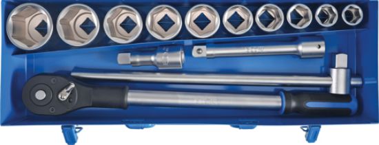Socket Wrench Set 14-piece Socket Set, 3/4"