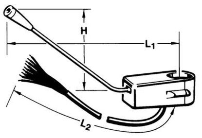 Washer Fluid Jet, window cleaning lüliti 45mm