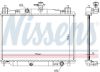 Radiator, engine cooling MAZDA 2 1.3-1.5  07-