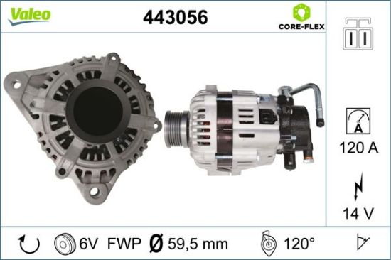 Alternator HYUNDAI ELANTRA (XD) : AVANTE 2.0 CRDi 2001-04->20