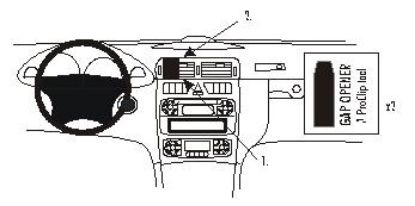 Trim Frame MB C-Class 01-
