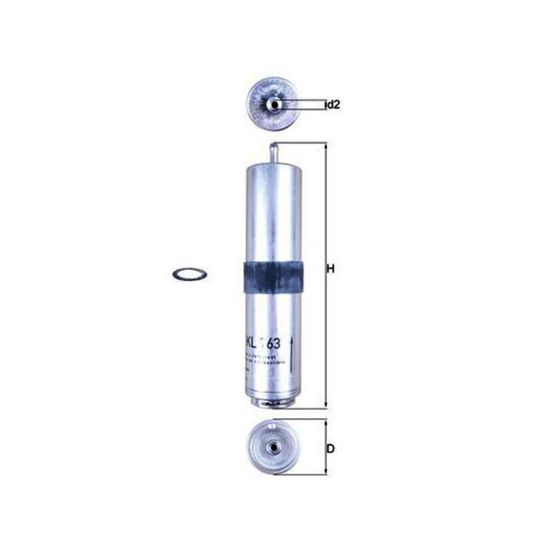 Fuel Filter BMW - 13 32 7 823 413