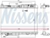 Radiator, engine cooling FORD FIESTA 1.4D-1.6D  08-