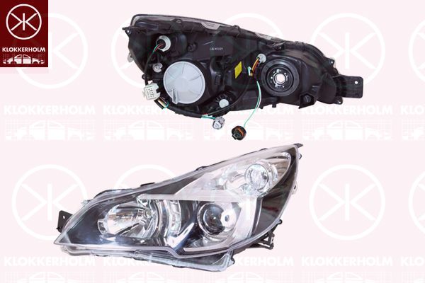 Headlight LEGACY V (BM), OUTBACK (BR)