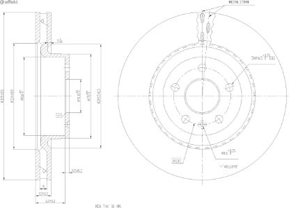 Brake Disc Tesla