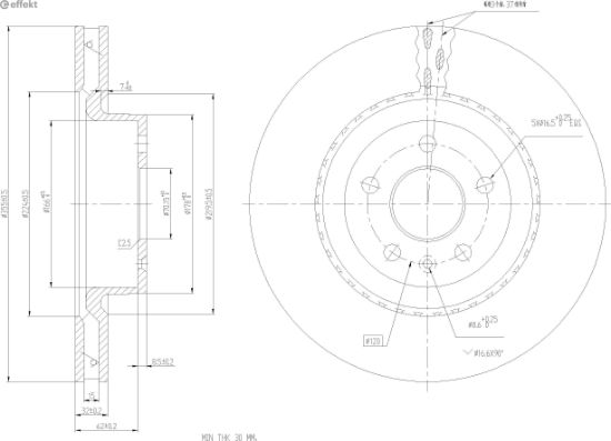 Brake Disc Tesla