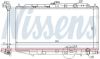 Radiator, engine cooling HONDA CIVIC 1,5/1,6L (88-)