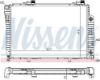 Radiator, engine cooling MERCEDES 202-SERIE AUT.  93-