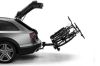 Bike Rack, trailer hitch carrier EasyFold XT 2 (2 rattale, 13pin)